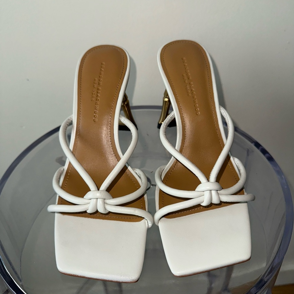 Brandon Blackwood Bamboo Heel size 7